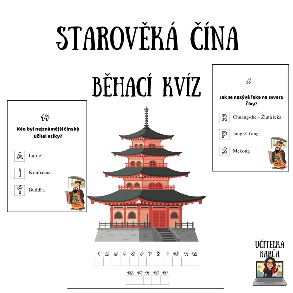 Běhací kvíz - Starověká Čína