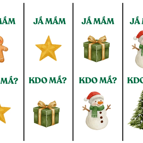 Vánoční Já mám - kdo má? 