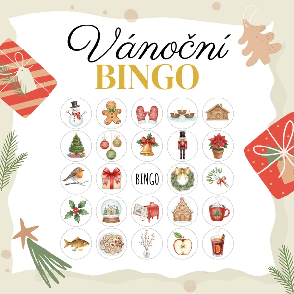 Vánoční bingo 