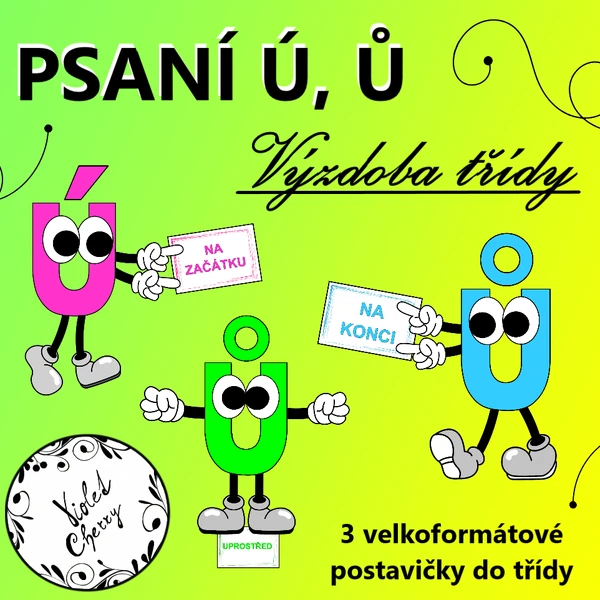 Psaní ú, ů - výzdoba třídy