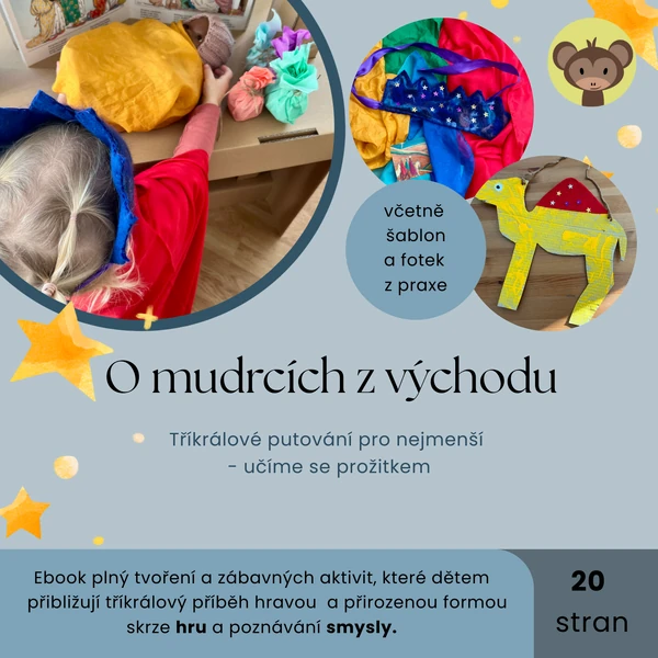 O mudrcích z východu - třikrálové putování pro nejmenší 
