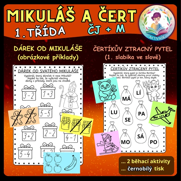 MIKULÁŠSKÁ PÁTRAČKA pro 1. třídu
