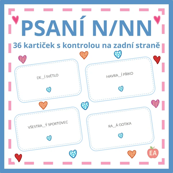 Psaní n/nn