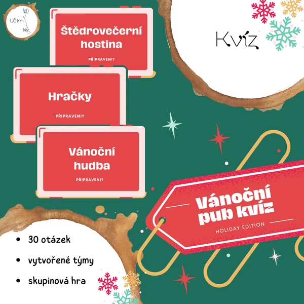 Kvíz - vánoční pub kvíz