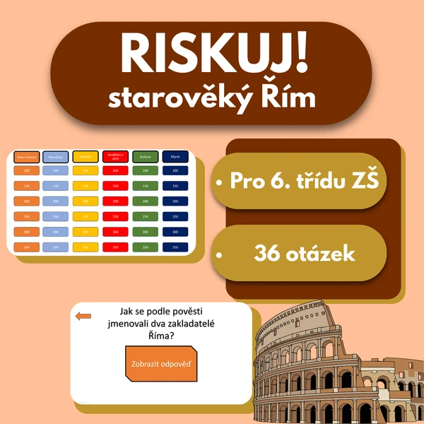 Riskuj! - starověký Řím