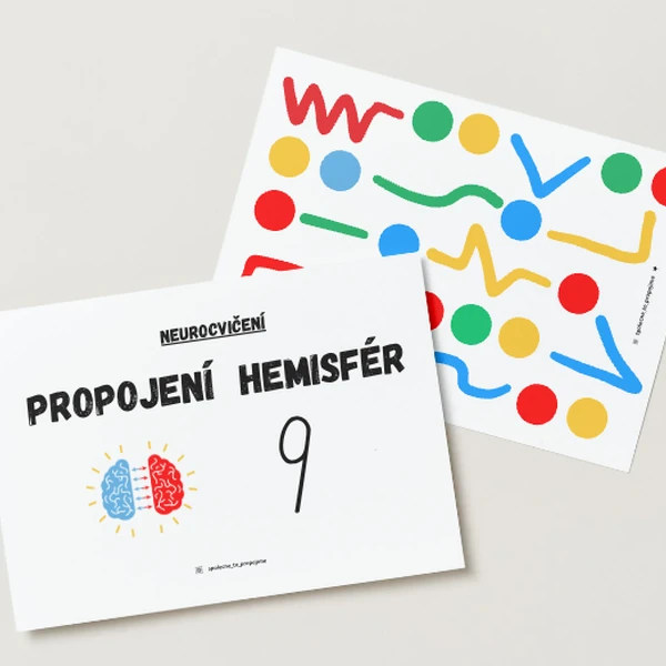 Neurocvičení 9 (propojování hemisfér - mozkodřívka)