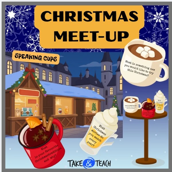 CHRISTMAS MEET-UP - konverzační hrnečky