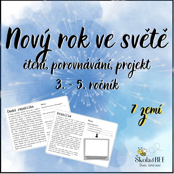 Nový rok ve světě – čtení, porovnávání, projekt