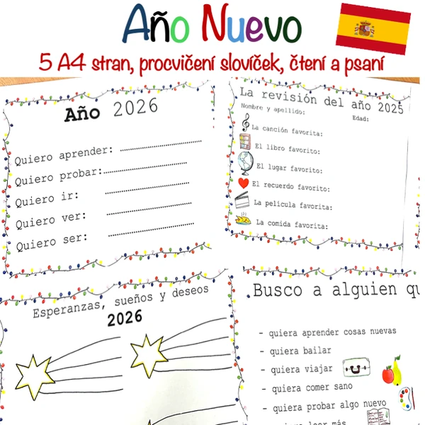 Nový rok - Año Nuevo