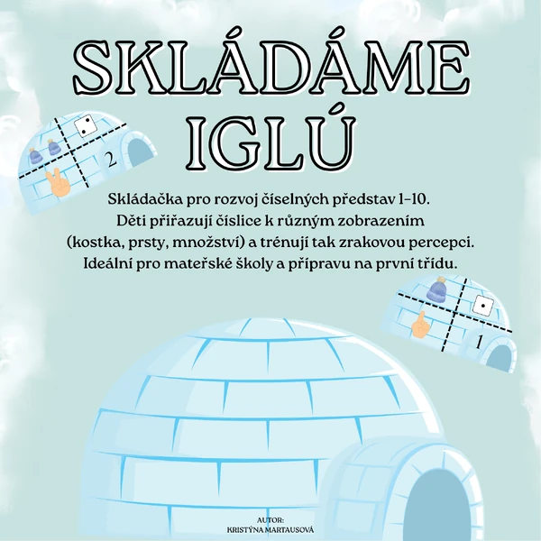 Skládáme iglú - Číselné puzzle