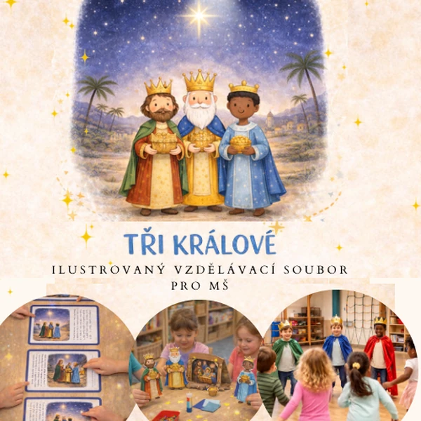 TŘI KRÁLOVÉ-KOMPLETNÍ MATERIÁL❄️👑