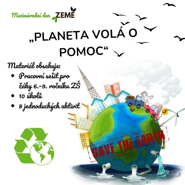Pracovní sešit „Planeta volá o pomoc“ pro 2. stupeň ZŠ