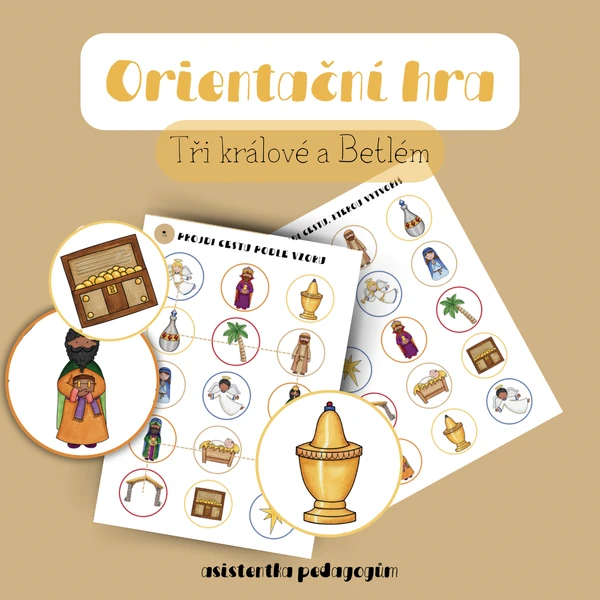 Tři králové | Betlém - Orientační hra - Cestičky/Labyrint