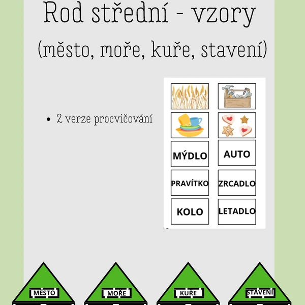 Vzory rodu středního