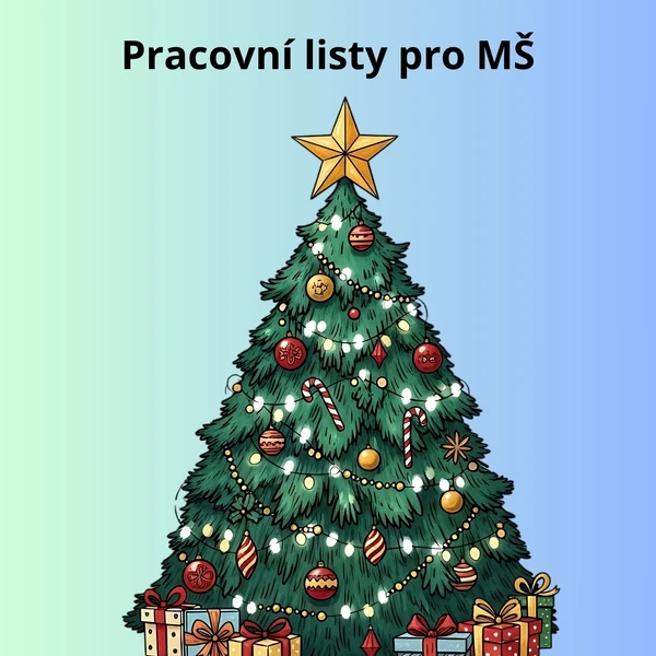 Vánoce - pracovní listy