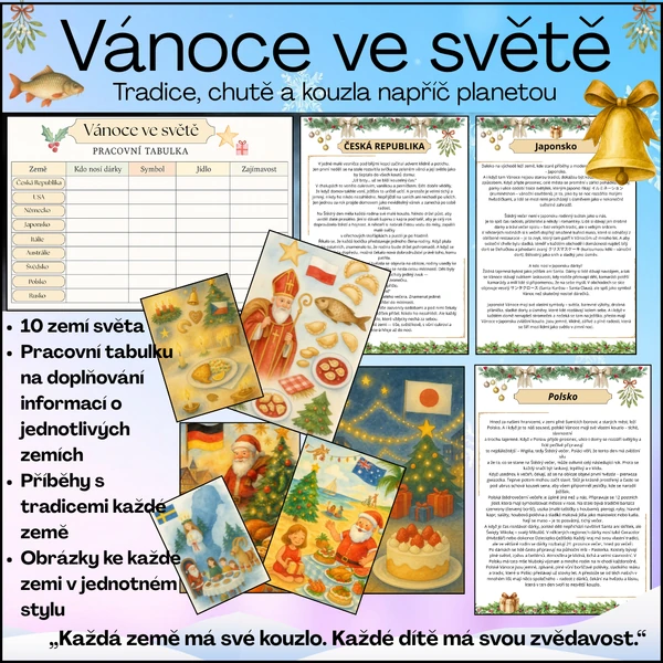 VÁNOCE ve světě