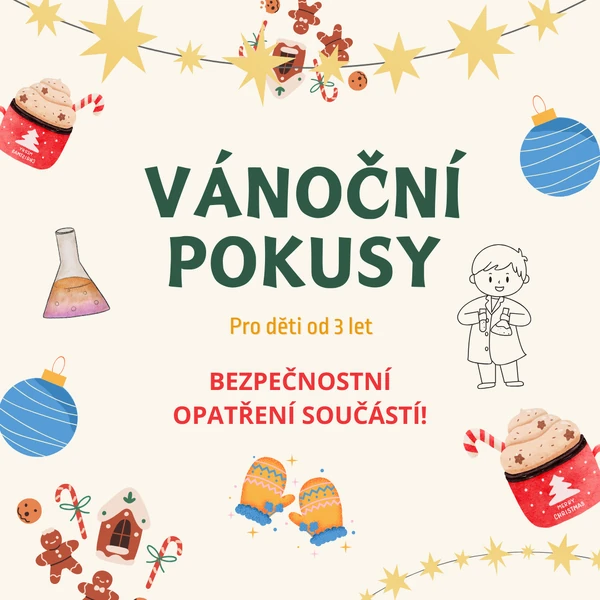 Vánoční pokusy do MŠ 