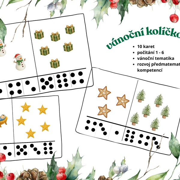 Vánoční kolíčkovaná