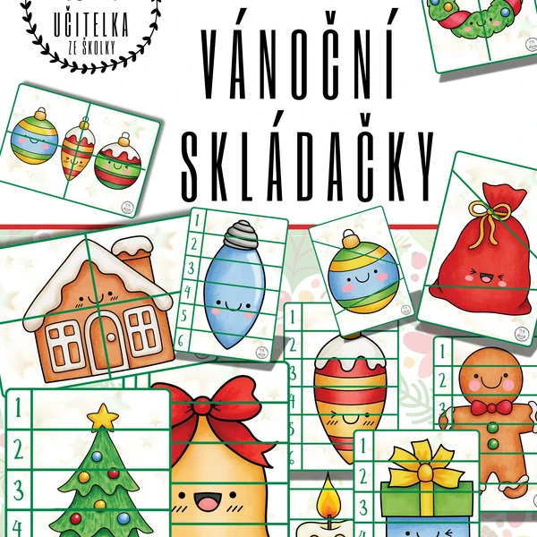 VÁNOČNÍ SKLÁDAČKY