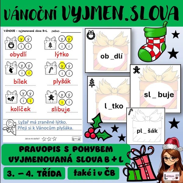 Vánoční vyjmenovaná slova
