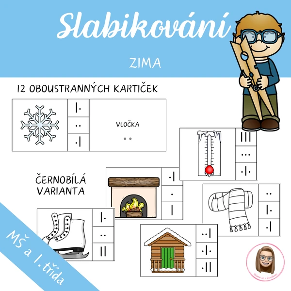 ZIMA - slabikování