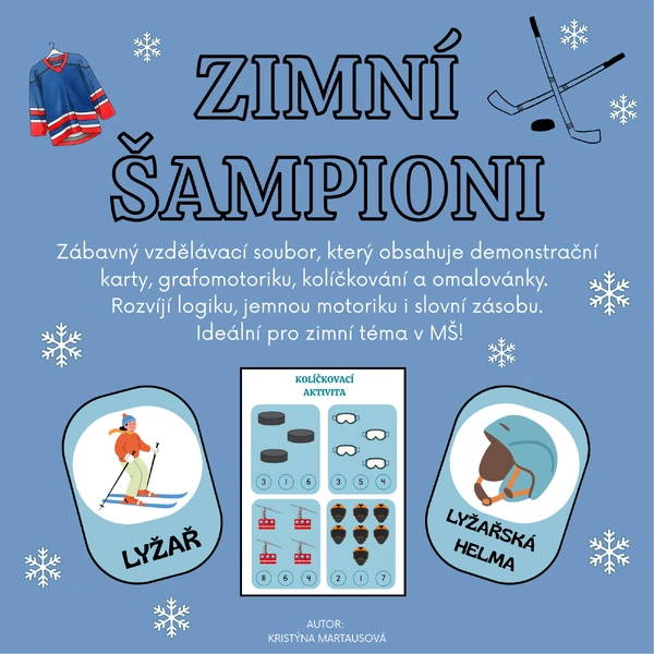 Zimní šampioni - Poznáváme zimní sporty!