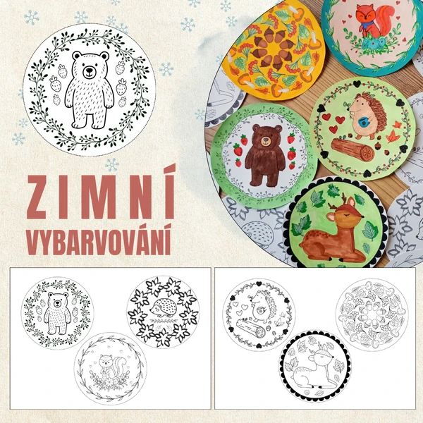 Zimní vybarvování