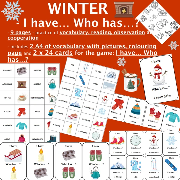 Winter - I have... Who has..?