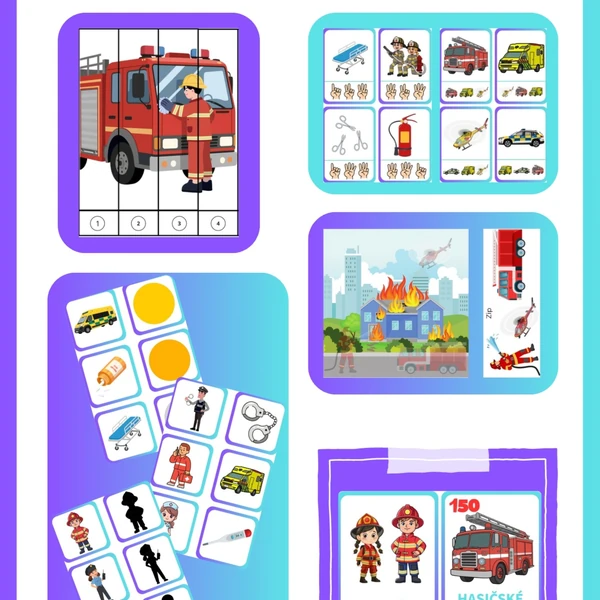 Záchranné složky 👮‍♀️👨‍🚒👩‍⚕️