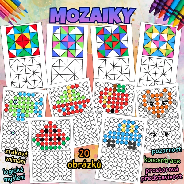 MOZAIKY (PŘEKRESLOVÁNÍ)