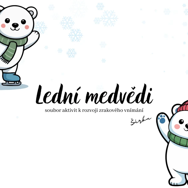 Lední medvědi - ZRAKOVÉ VNÍMÁNÍ