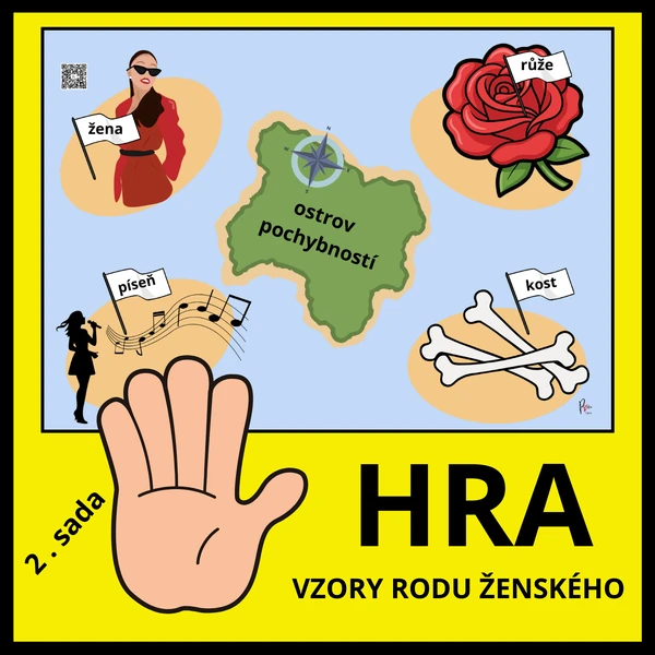 KONCOVKY PODSTATNÝCH JMEN - VZORY RODU ŽENSKÉHO - HRA