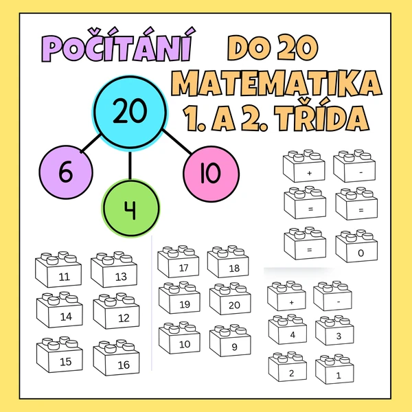 Počítání s kostičkami 