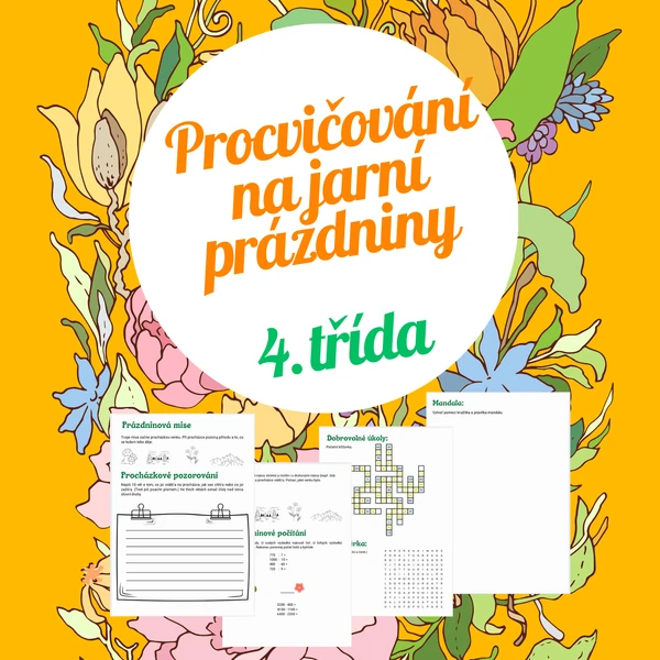 Procvičování na jarní prázdniny pro 4. třídu