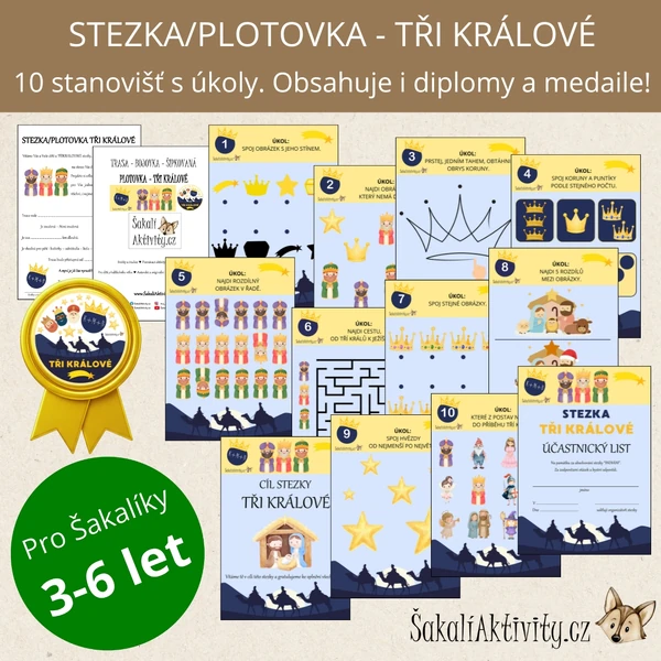  Plotovka/stezka - Tři králové 