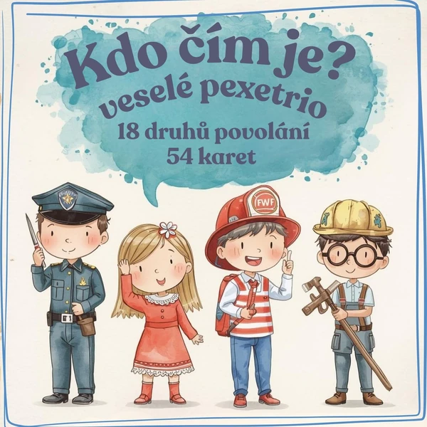 Kdo čím je? pexetrio