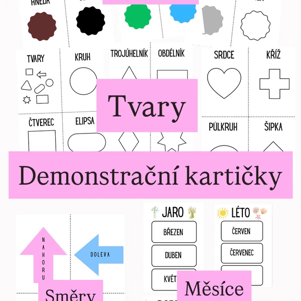 Demonstrační kartičky