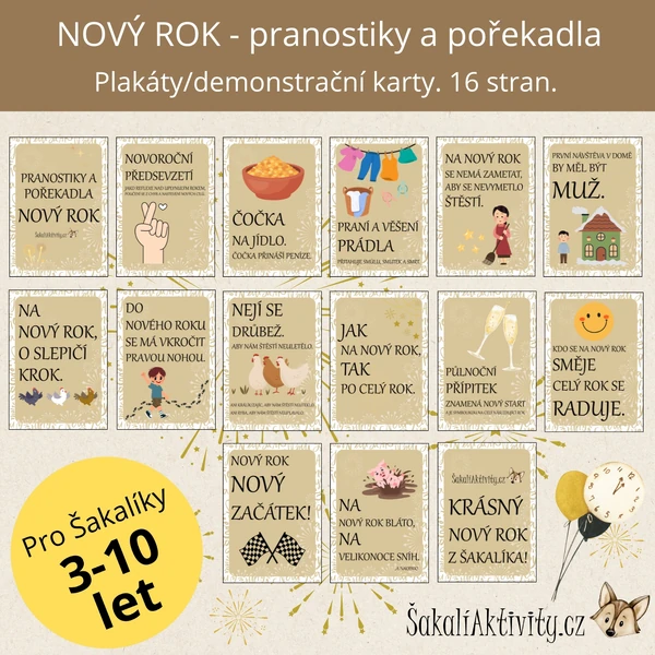  Nový rok - pranostiky a pořekadla 