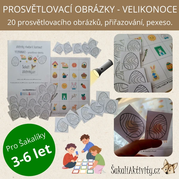 PROSVĚTLOVACÍ OBRÁZKY - VELIKONOCE