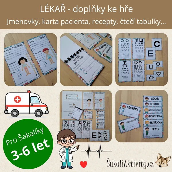 LÉKAŘ - DOPLŇKY KE HŘE