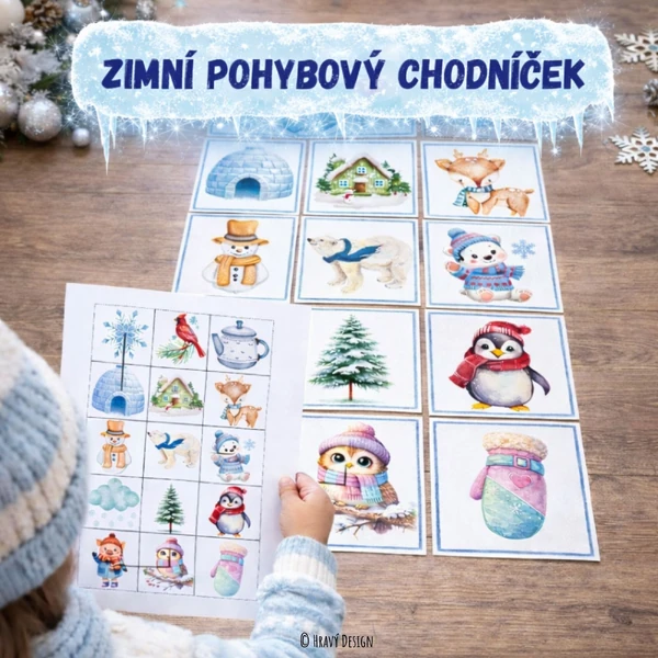 Zimní pohybový chodníček