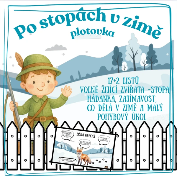 Po stopách v zimě