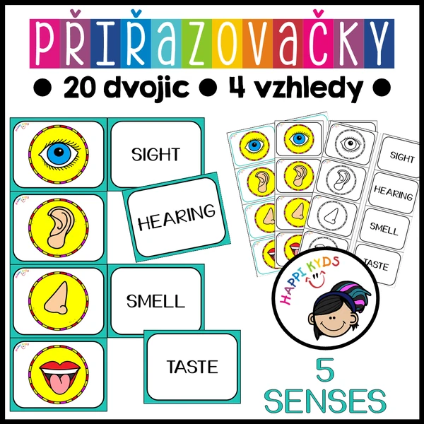 Přiřazovačky - 5 SENSES