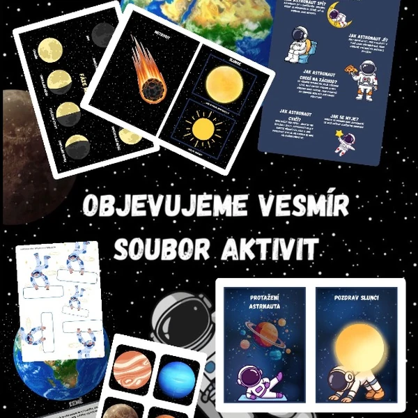 VESMÍR - VELKÝ SOUBOR AKTIVIT
