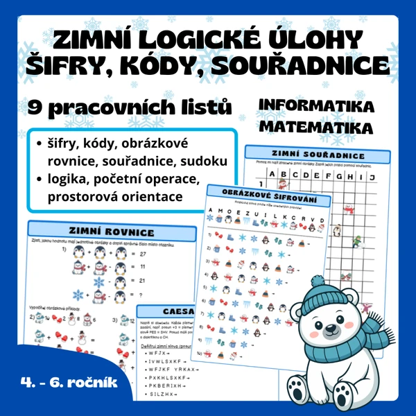 ZIMNÍ šifry a logické úlohy