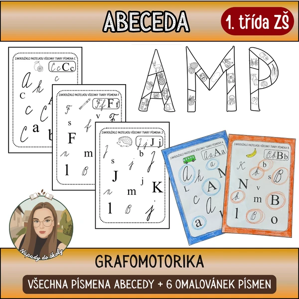 Abeceda - grafomotorika