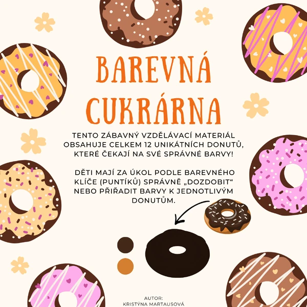 Barevná cukrárna - Logické hádanky