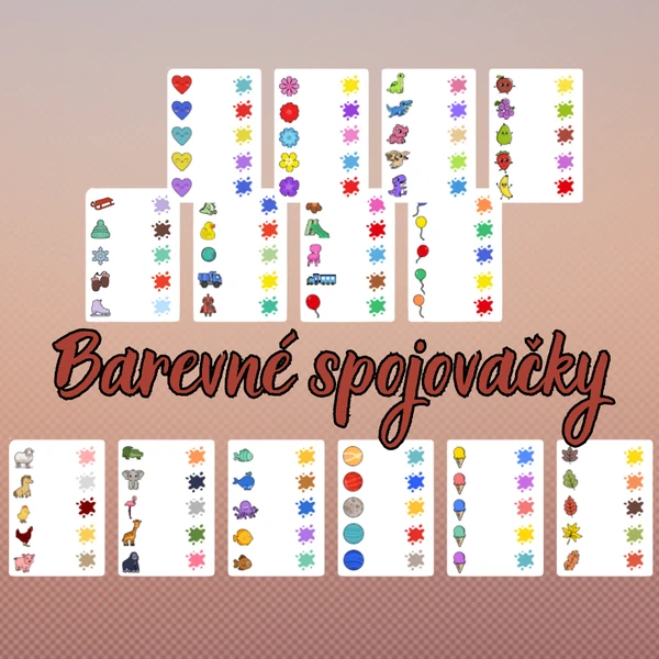 Barevné spojovačky