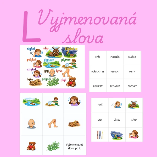 Vyjmenovaná slova po L