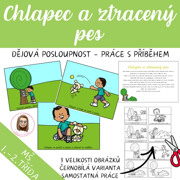 DĚJOVÁ POSLOUPNOST - Chlapec a ztracený pes